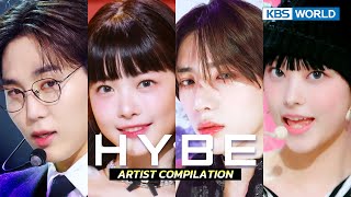 (K-POP Powerhouse) ⭐️ HYBE ARTIST COMPILATION : JAN-FEB I KBS WORLD TV