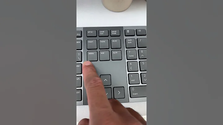 Magic trick with the KB900, Dell Premier Collaboration Keyboard. #iwork4dell