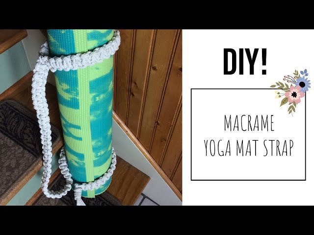 Boho Macrame Yoga Mat Strap