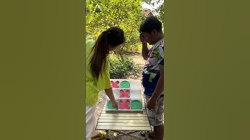 X & O challenge Game tic tac toe game  #challenge #challengevideo #tictactoe #sportsgame #winner