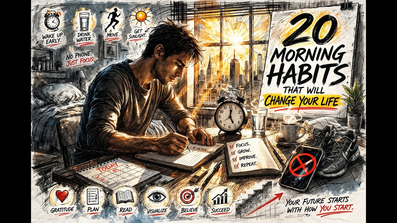 20 Morning Habits That Will Change Your Life - YouTube