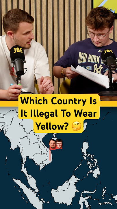 Which country is it illegal to wear yellow? #quiz #mindbendingquiz #podcast