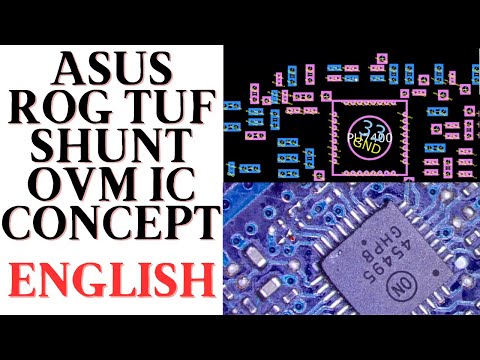 ASUS ROG TUF FA506Q SHUNT OVR IC Concept in ENGLISH | Online Chiplevel Laptop Repair Training Course