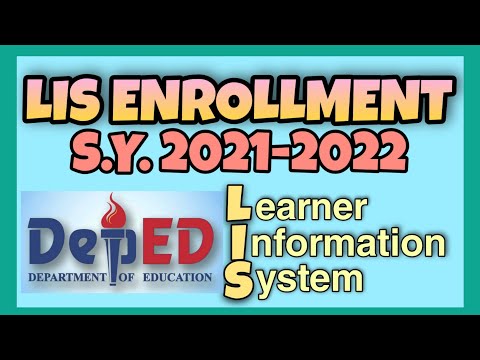 HOW TO ENROLL LEARNERS IN LIS DEPED | S.Y. 2021-2022