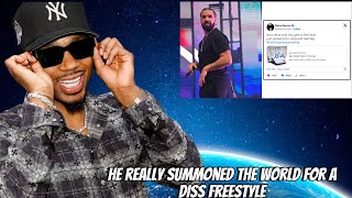 Drake you're coooked!! | BBL Drizzy Freestyle Challenge reaction!