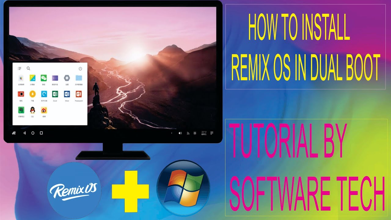 HOW TO INSTALL REMIX OS IN DUAL BOOT - YouTube