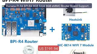 Banana Pi R4 BPi-R4 8GB RAM 8GB eMMC Router Board Support WIFI... — Hot Deal 2026 | Limited Offer!