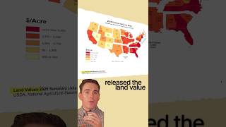 Details The USDA says farmland hit $6,020 an acre while rent dropped to $160 Update