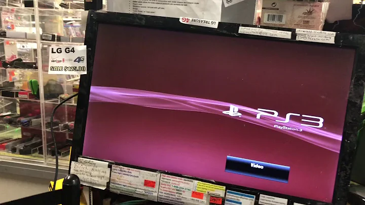 PlayStation 3 how to switch from HDMI to RCA or RCA to HDMI best video