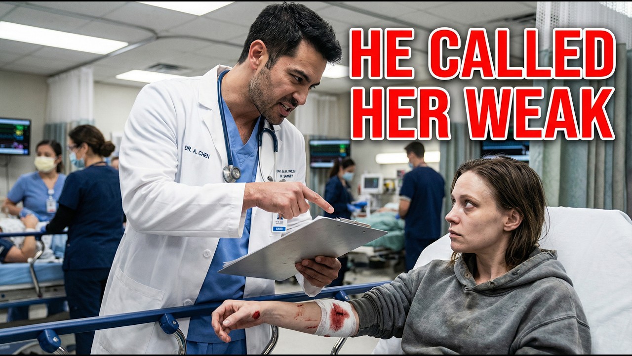 Врачи высмеяли её травмы, а затем прибыли военные.