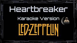 Led Zeppelin • Heartbreaker (CC Karaoke / Instrumental)