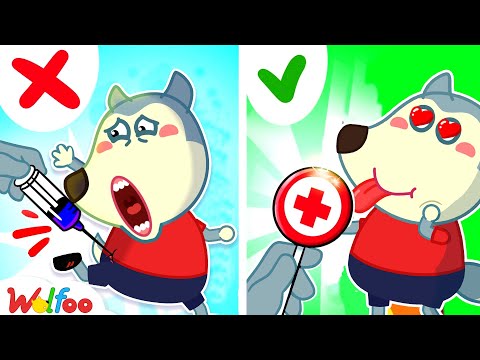 WOLFOO! DON'T BE SCARED! 😱 | Going To A Doctor | Funny Stories For Kids | Wolfoo Family