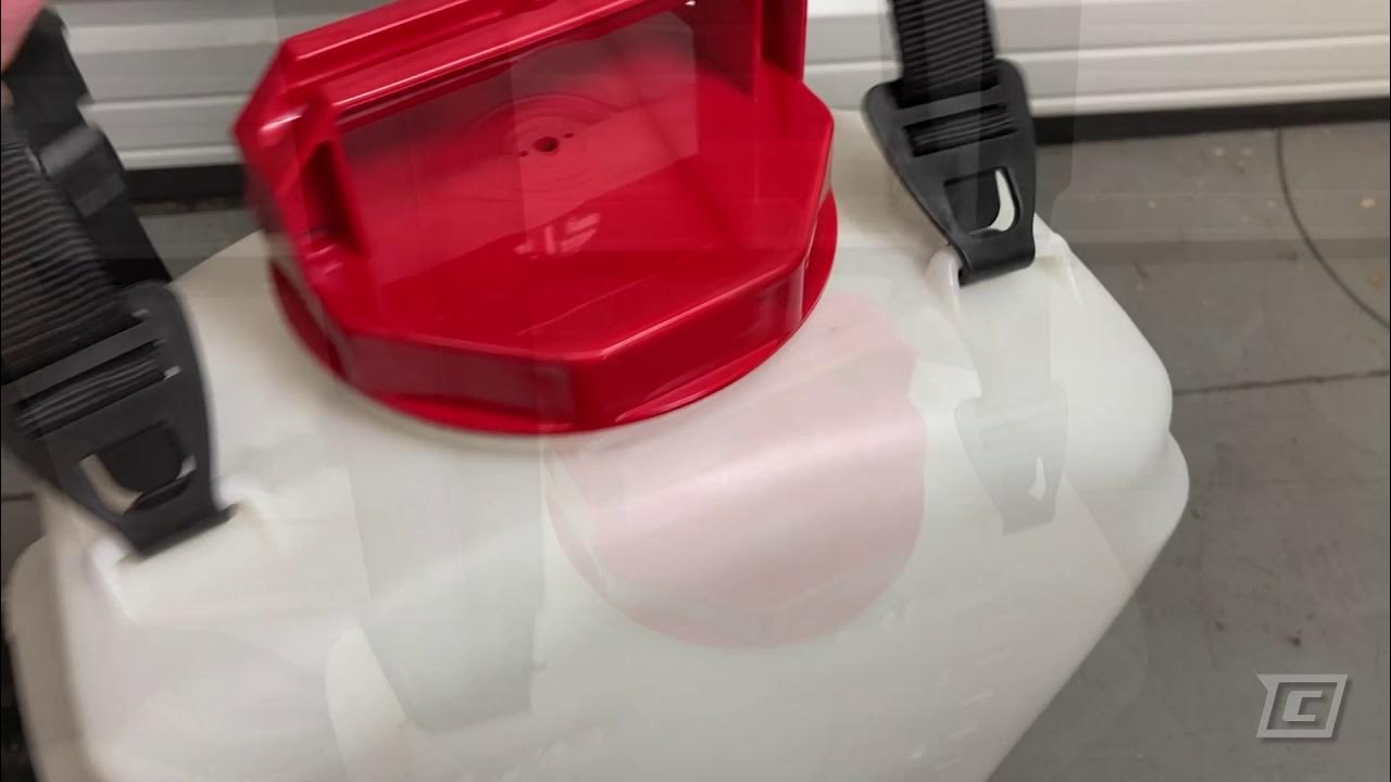 Installing the Straps on Your Chapin Backpack Sprayer YouTube