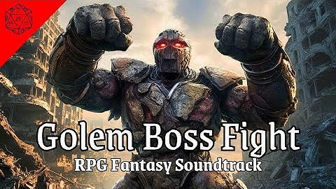 Golem Boss Fight 🤖 D&D/TTRPG Music | 1 Hour | D&D Final Boss Music