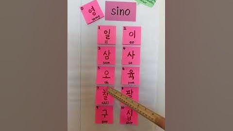 Let’s learn Korean numbers 1-100😊 Simple? :) #koreannumbers #sinonumbers