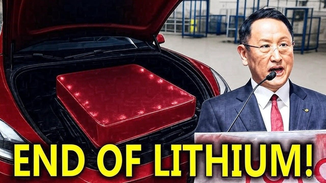 TOYOTA Drops a Game-Changer New All-solid-state batteries with 10- Minutes Charging!