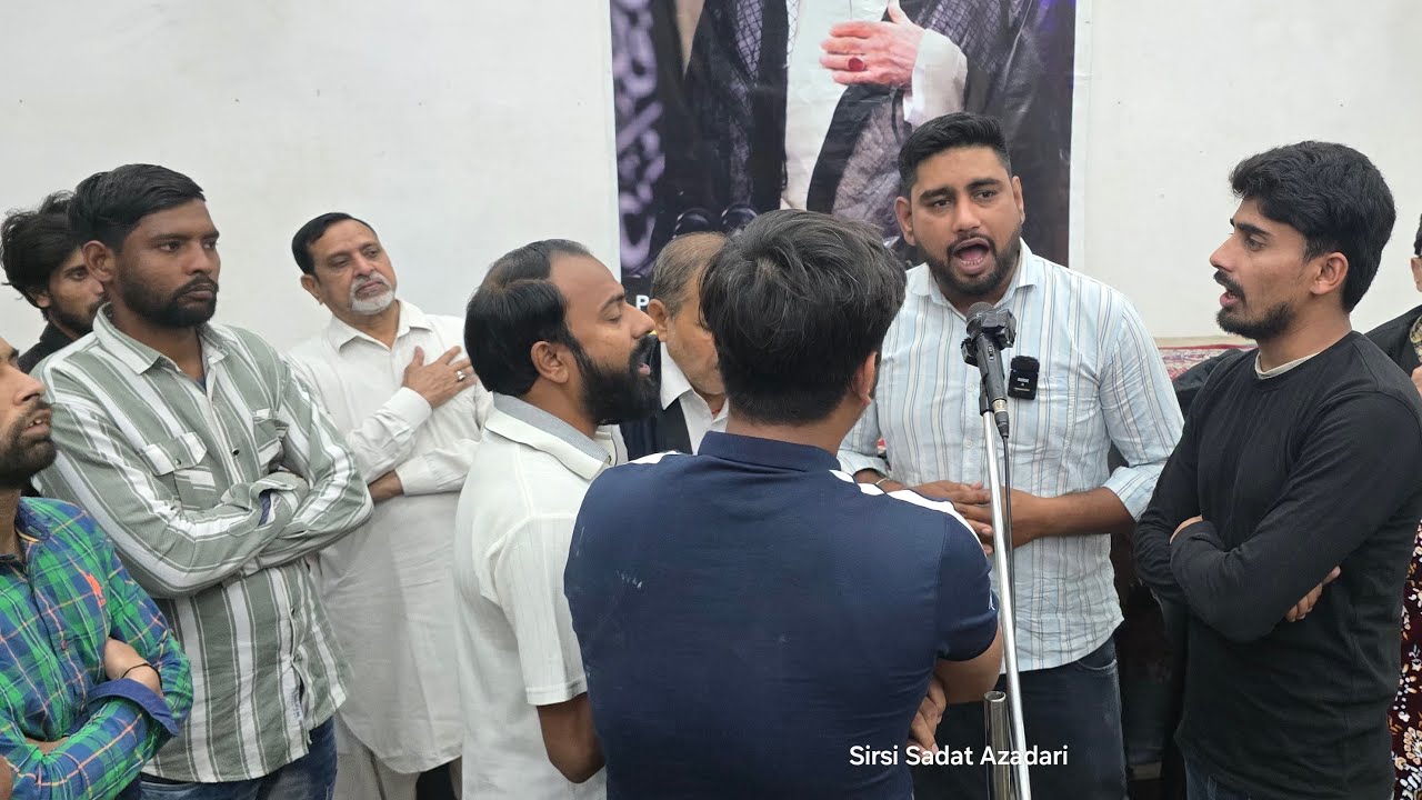 Ayatullah Khamenai Saheb Ke Isale Sawab Ki Majlis Main Padha Purdard Noha #khamenei #irannews #short