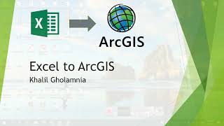 Convert Excel file to shape file in ARCGIS