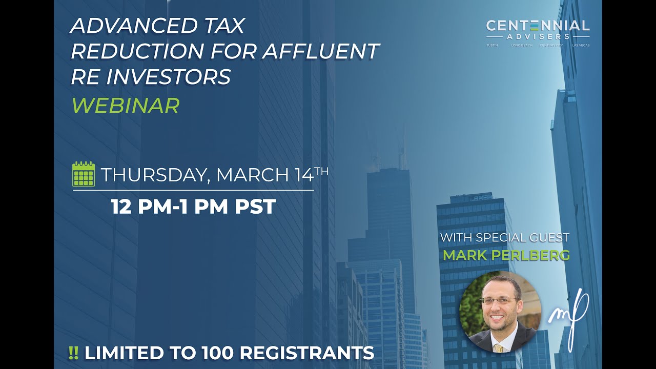 Advanced Tax Reduction For Affluent ReInvestors