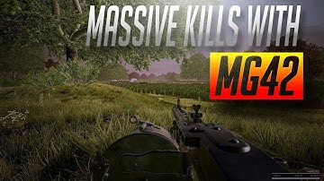MASSIVE KILLS WITH THE MG42/MG34 - Post Scriptum