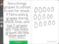 Nora's Grapes: Counting and Problem Solving