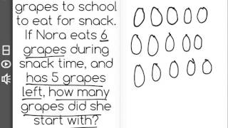 [1.OA.1-2.0] Add and Subtract within 20 - Common Core Standard - Word Problem