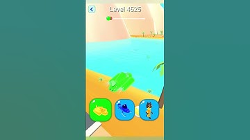 Shape shifting2 game level #4525     hyper casual game #shapeshifting  #gameplay #gaming #shortvideo