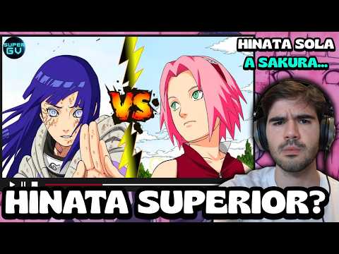 SAKURA VS HINATA: QUEM VENCERIA? - REACT ao @SuperGeekVerso #sakura #hinata #naruto