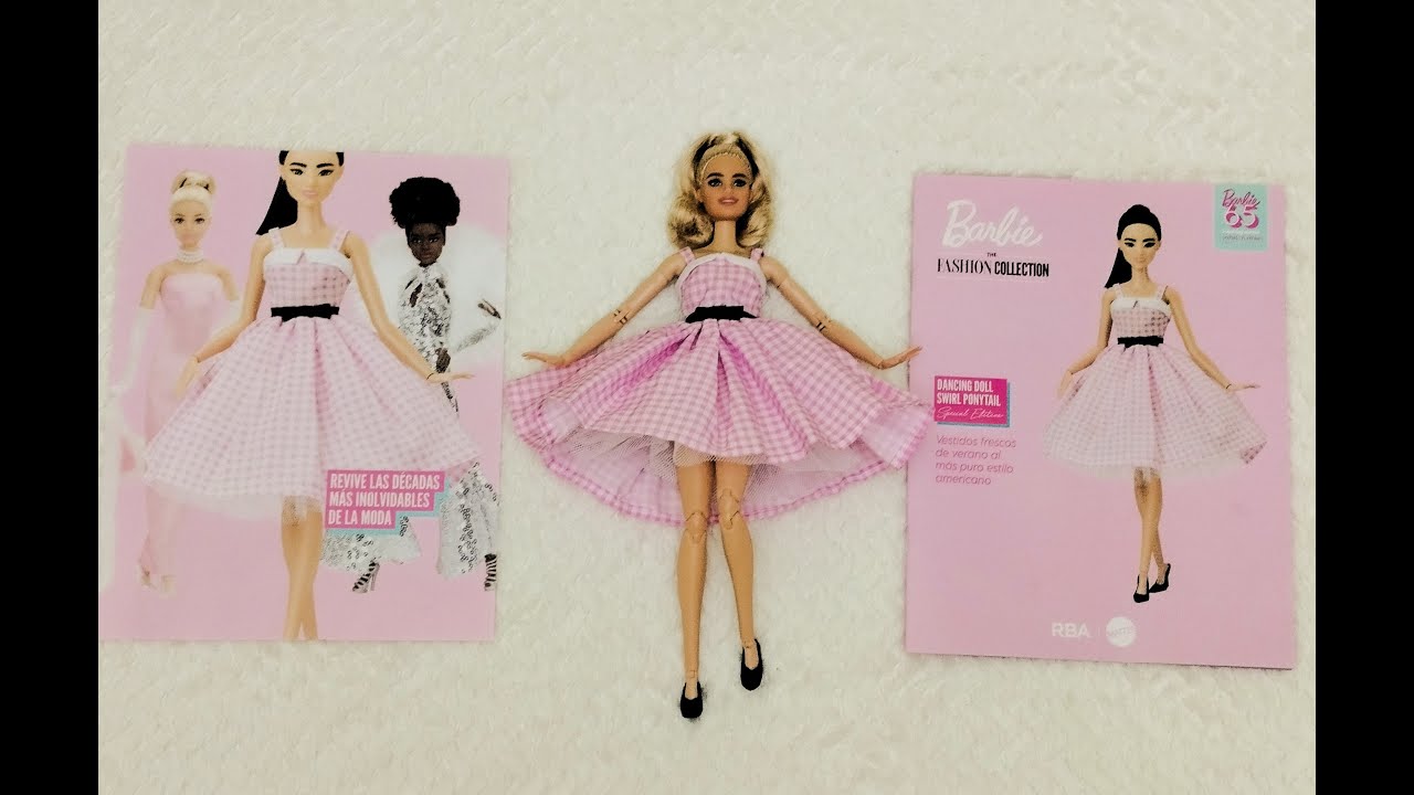 💖🎬 ESTRENO -¡Reseña del tercer vestido y folleto de Barbie de RBA, la ...
