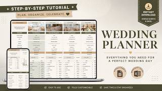 Ultimate Wedding Planner Tutorial | Plan Your Entire Wedding Step by Step