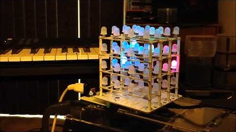 MIDI Controlled Rainbowduino