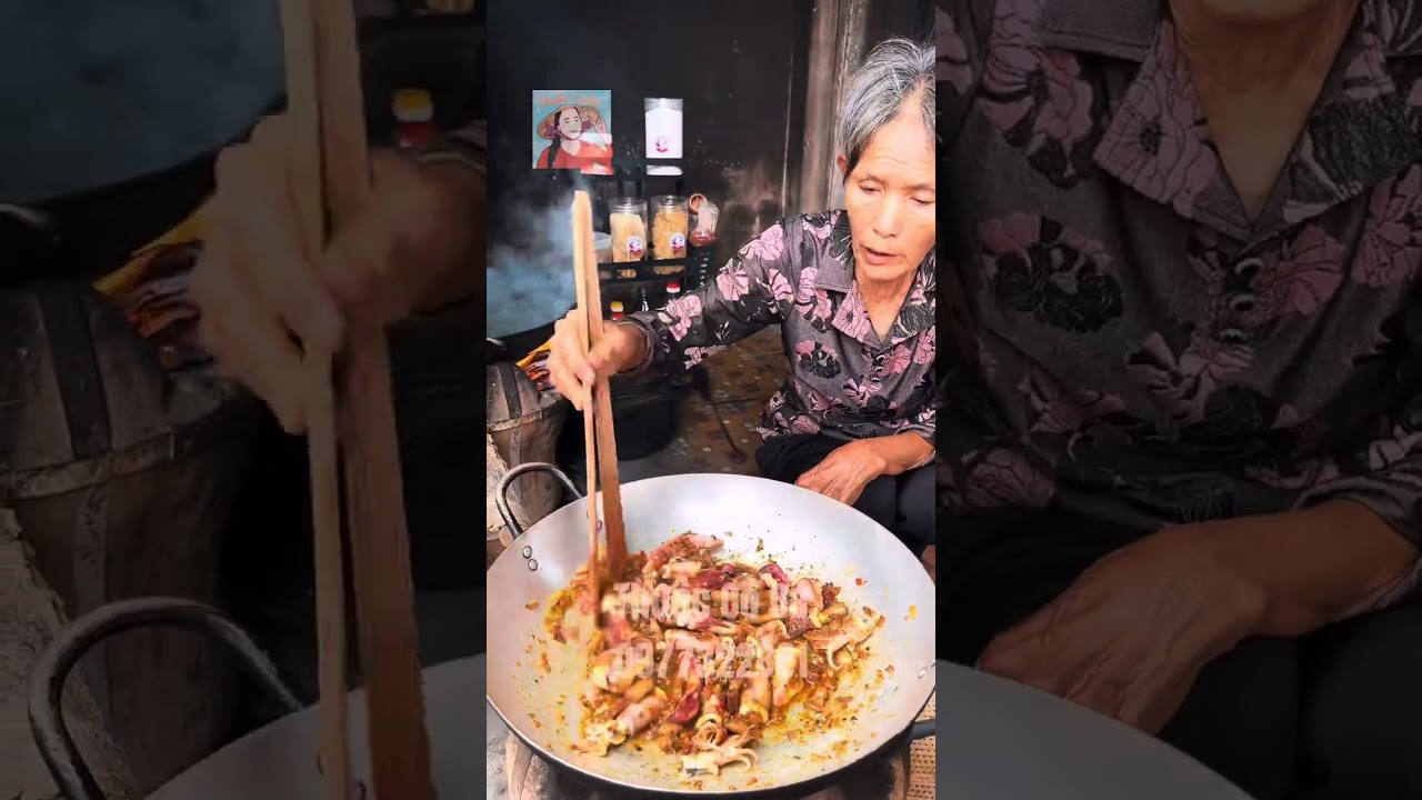 Mực Sư Muối Mặn Má Kho Với Thịt Ngon Ngất Ngây, Cực Hao Cơm.