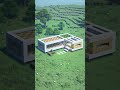 ⚒️ Minecraft | How To Build a Luxurious Modern House | Survival House #minecraft