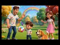 👨👩👧👦 My Happy Family Adventure | Family Song For Kids | Animated Nursery Rhymes