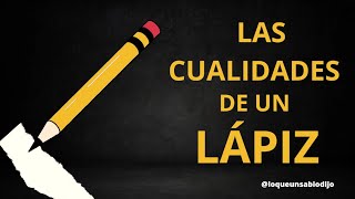 La parábola de un lápizUna reflexión que cambiará tu vida