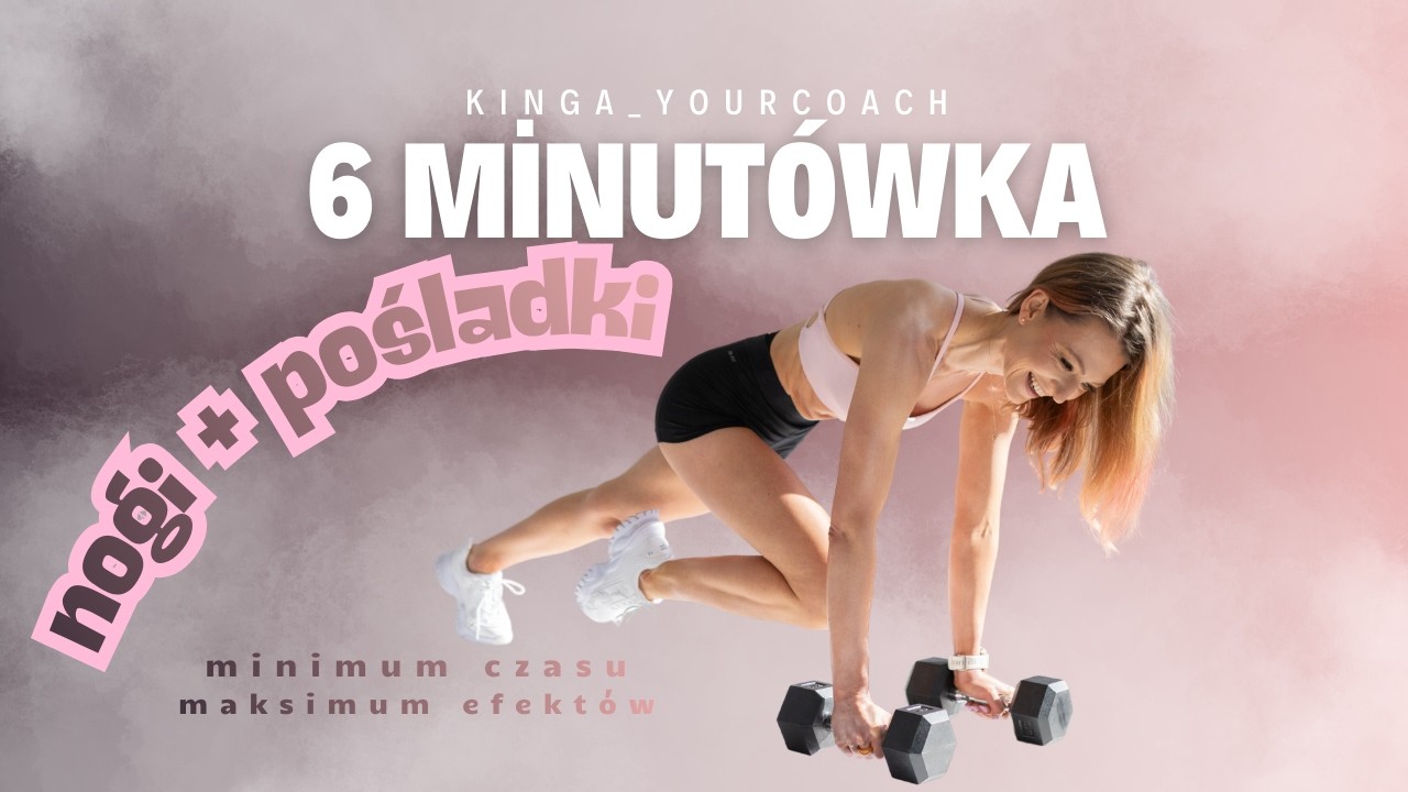 6 MIN Booty Burn 💥 Szybki Trening Dolnych Partii