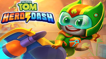TALKING TOM HERO DASH - NEW CHARACTER PLANET POWER TOM UNLOCKED!!!