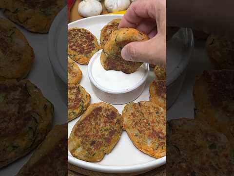 КАБАЧОК И СТАКАН ЧЕЧЕВИЦЫ! Я ГОТОВЛЮ ИХ ТАК ПРОСТО! #рецепт #food #cooking #shorts