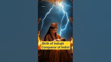 Birth of Indrajit – The Warrior Who Defeated Indra | Ramayana Story  #sanatanadharma #ravana
