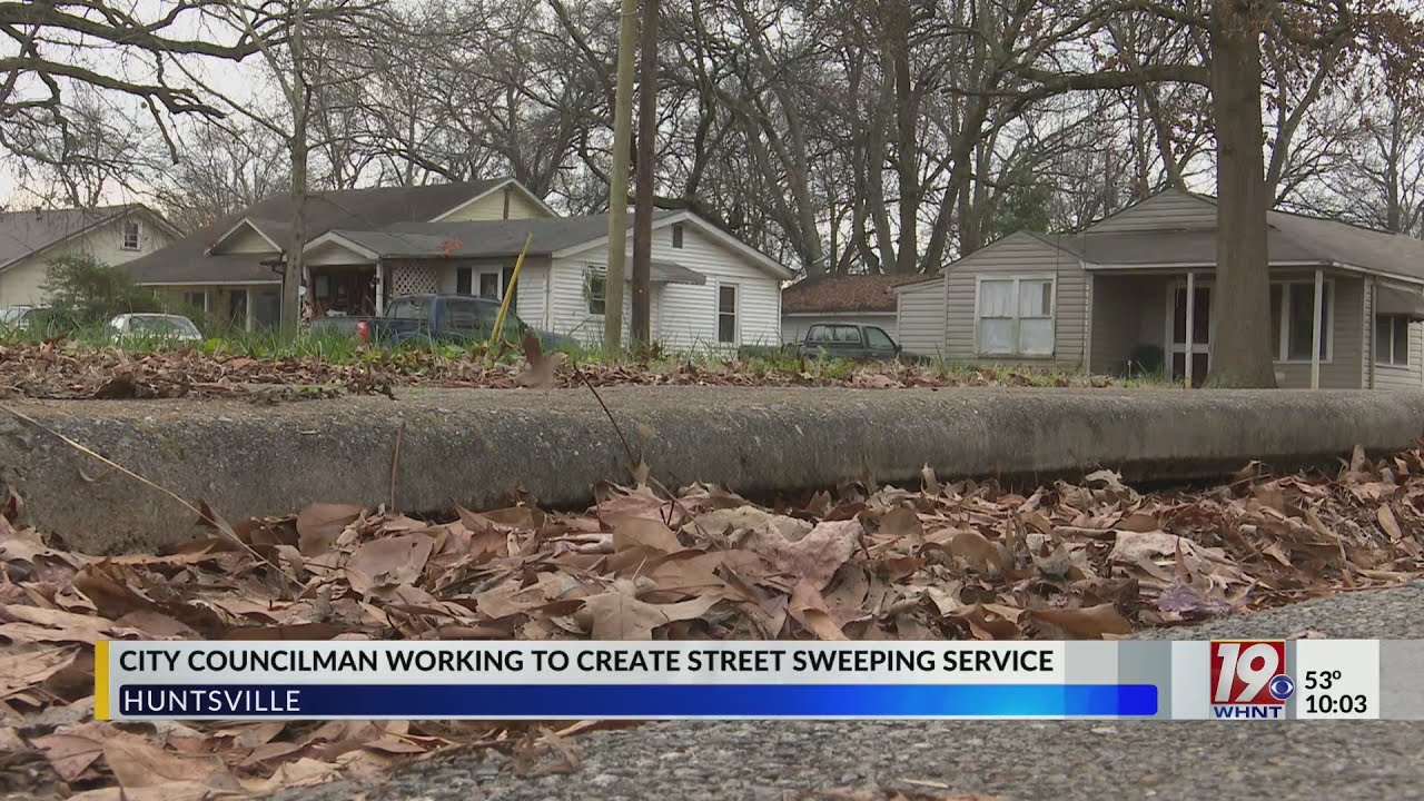 City Councilman Working to Create Street Sweeping Service