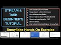 Snowflake Stream & Task Hands On | Complete Beginners Tutorial | Step By Step Guide