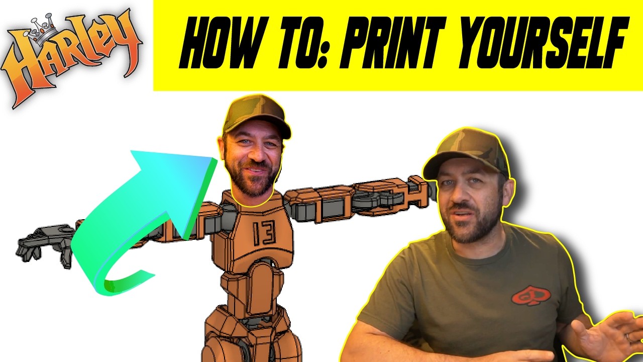 How to: 3D Print Yourself! - 3D Printing Sunday  - Ep 45