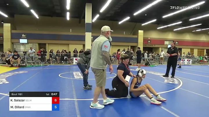 50 Kg Quarterfinal - Kailey Salazar, Selma High Sc...