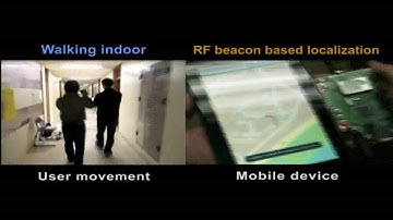 Indoor / outdoor seamless localization using RF-beacons