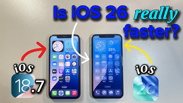Latest iOS 26 vs iOS 18 full speed test. Is the new version faster? Unexpected results.