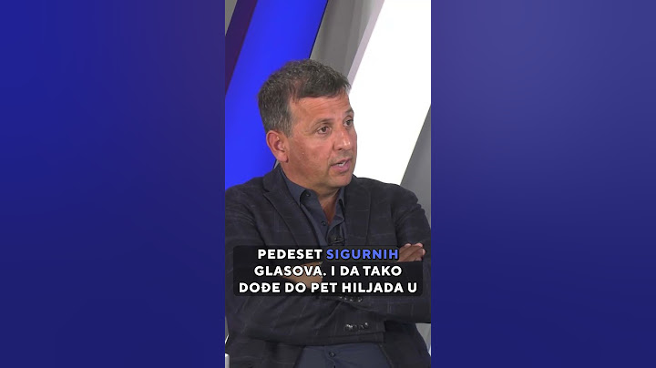 Nebojša Vukanović - Vi da skupite 20.000 ljudi, njih 100 će biti dvostruki igrači vlasti!