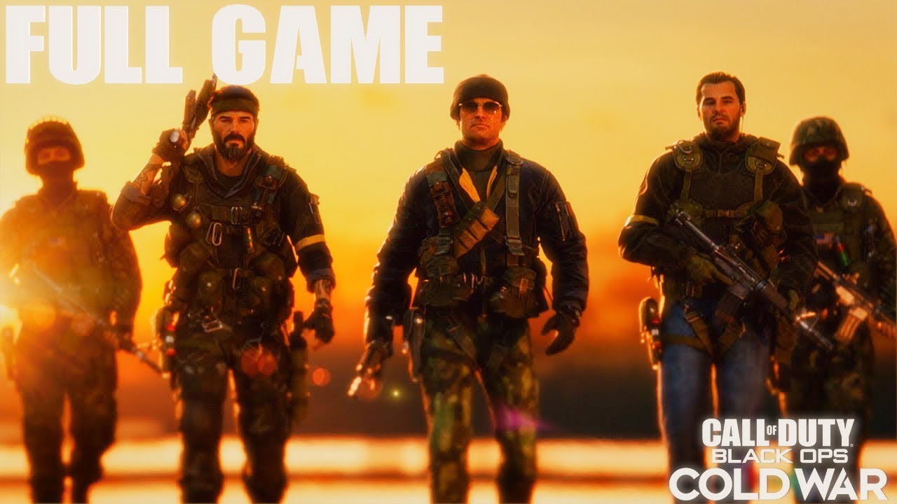 CALL OF DUTY BLACK OPS: COLD WAR FULL GAME (HD 60 FPS - NO COMMENTARY GAME MOVIE)