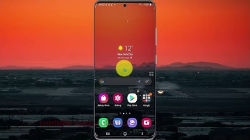 How to set Assistant menu touch-pad size in Samsung Galaxy S21, S21Plus, or S21 Ultra