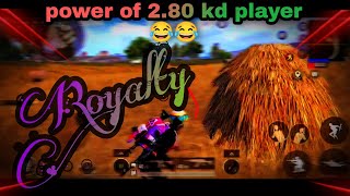 can 2 kd player is deserving |Power of 2. 80 kd player | Aim Asset off Grind | 3 FINGER + GYROSCOPE screenshot 5