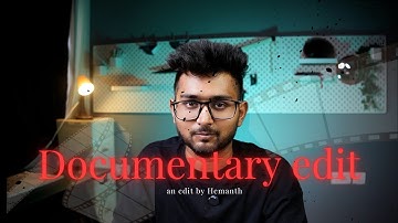 Documentary Edit Assignment 3 @TharunSpeaks #cohort11